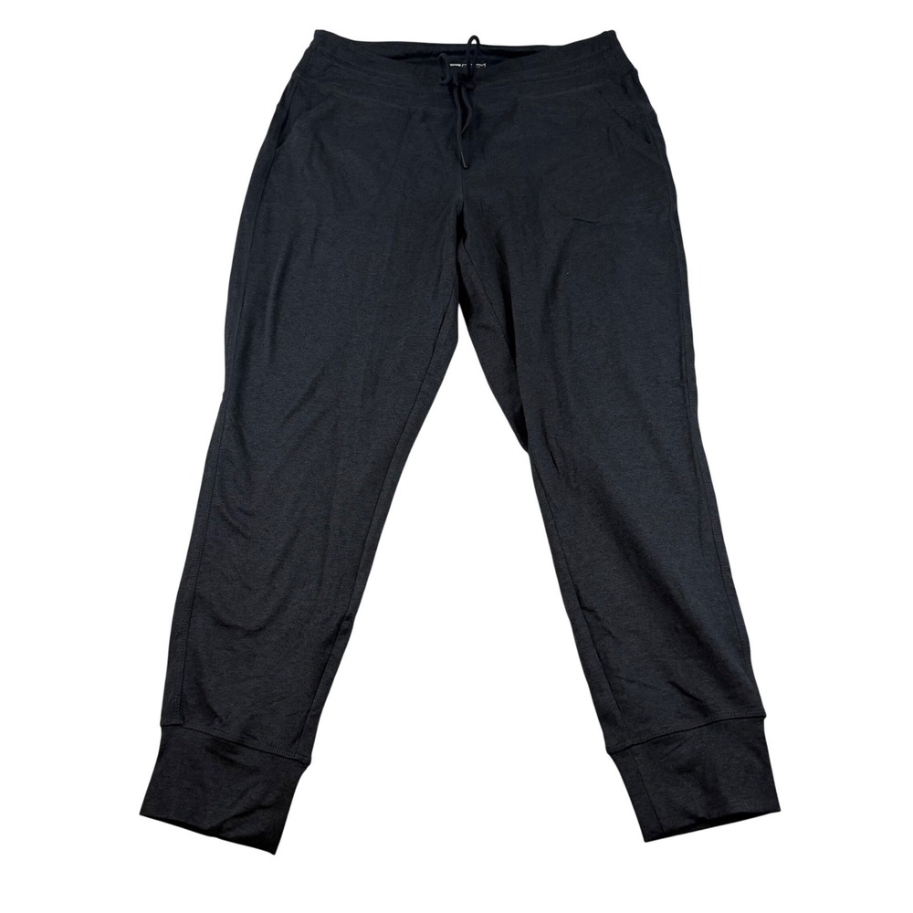 Lole Womens Jogger Pants Charcoal Grey‎ Heather Activewear Drawstring Size L